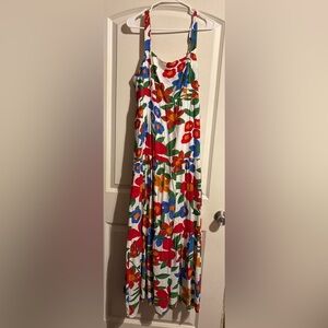 Skies Are Blue Multicolor Floral Dress
